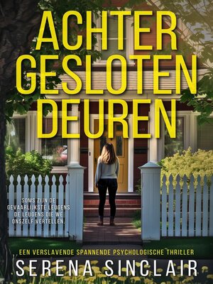 cover image of Achter Gesloten Deuren